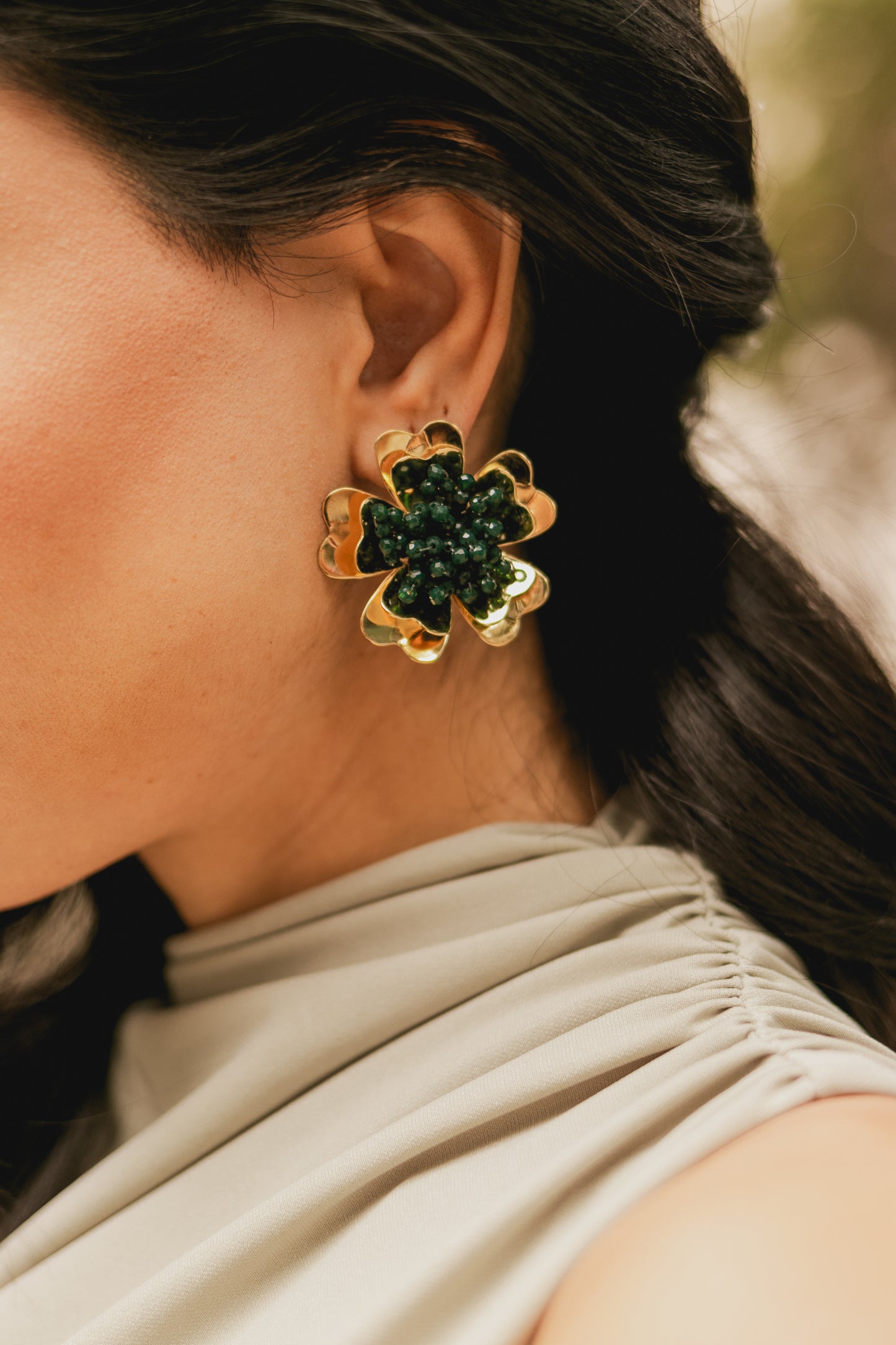 ARETE ZINIA GRANDE- BLANCO