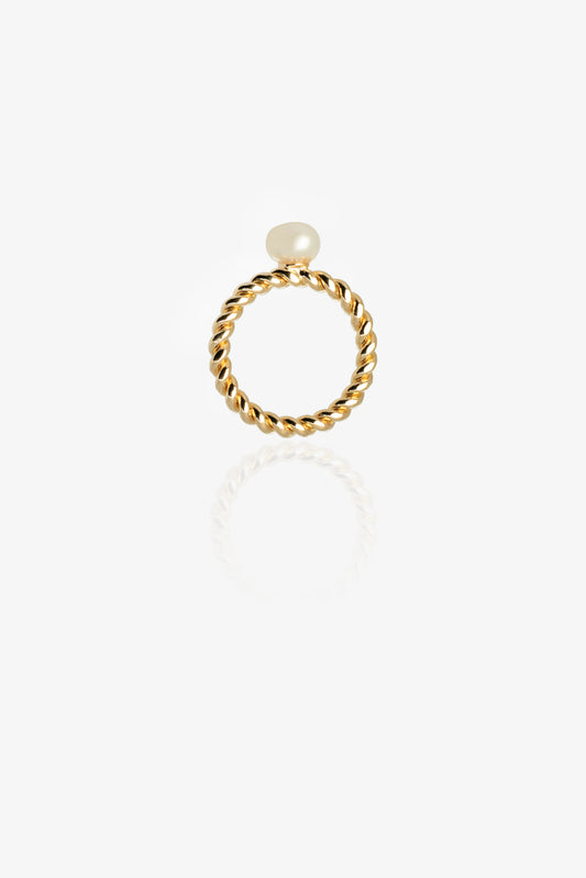 ANILLO SENCILLO PERLA PEQUEÑA