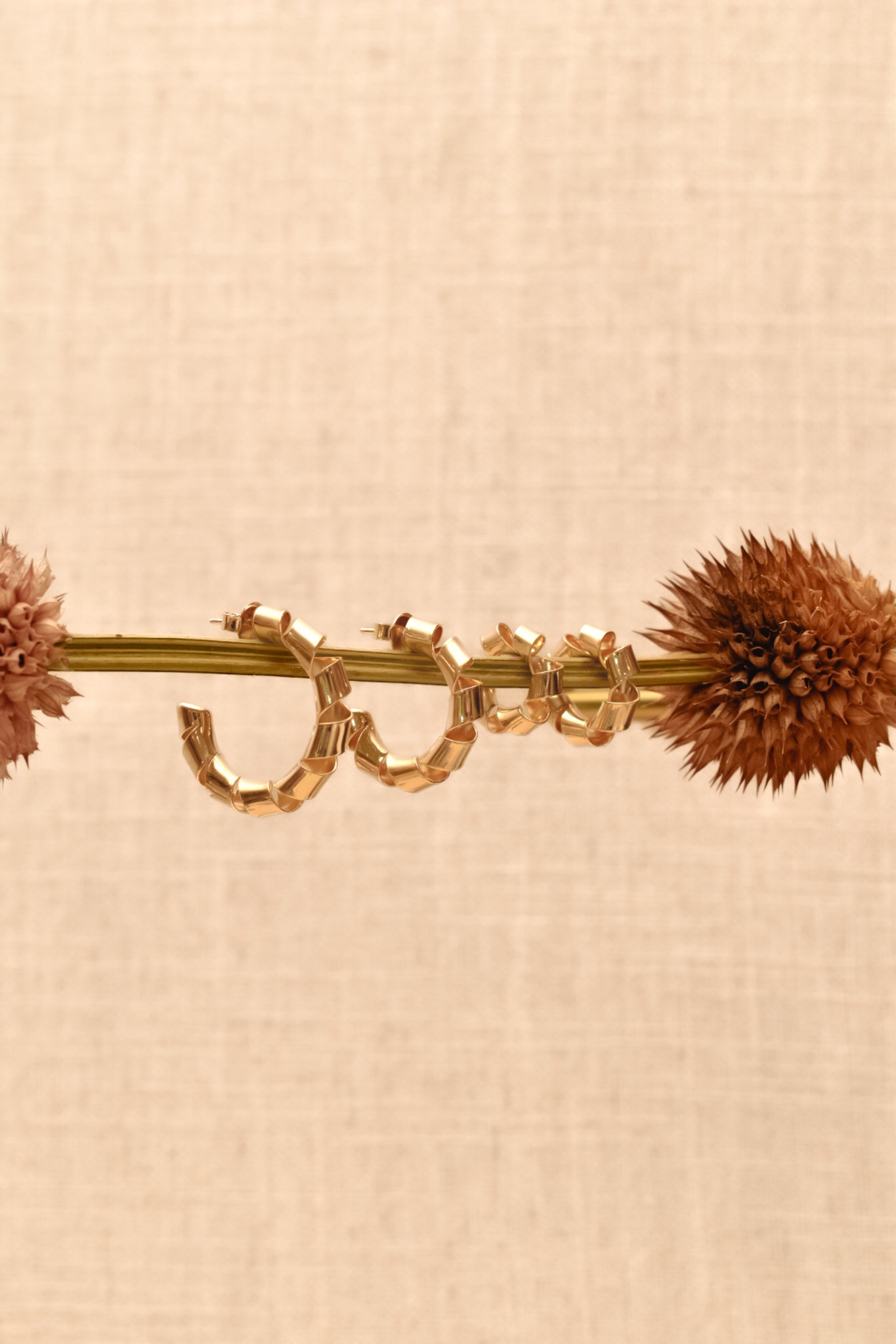 Arracada feston pequeña y Cuff feston