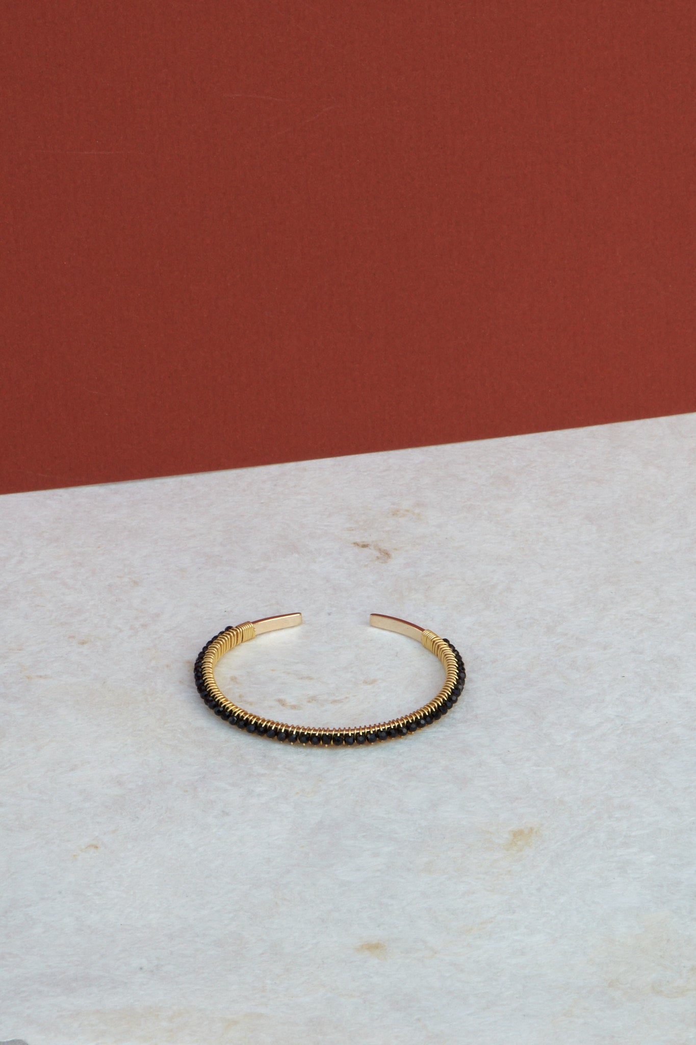 BRAZALETE ABANICO- NEGRO