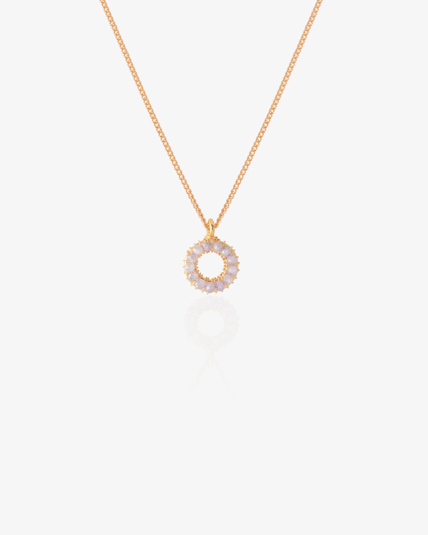 COLLAR SOLE PEQUEÑO- LILA