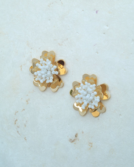 ARETE ZINIA GRANDE- BLANCO