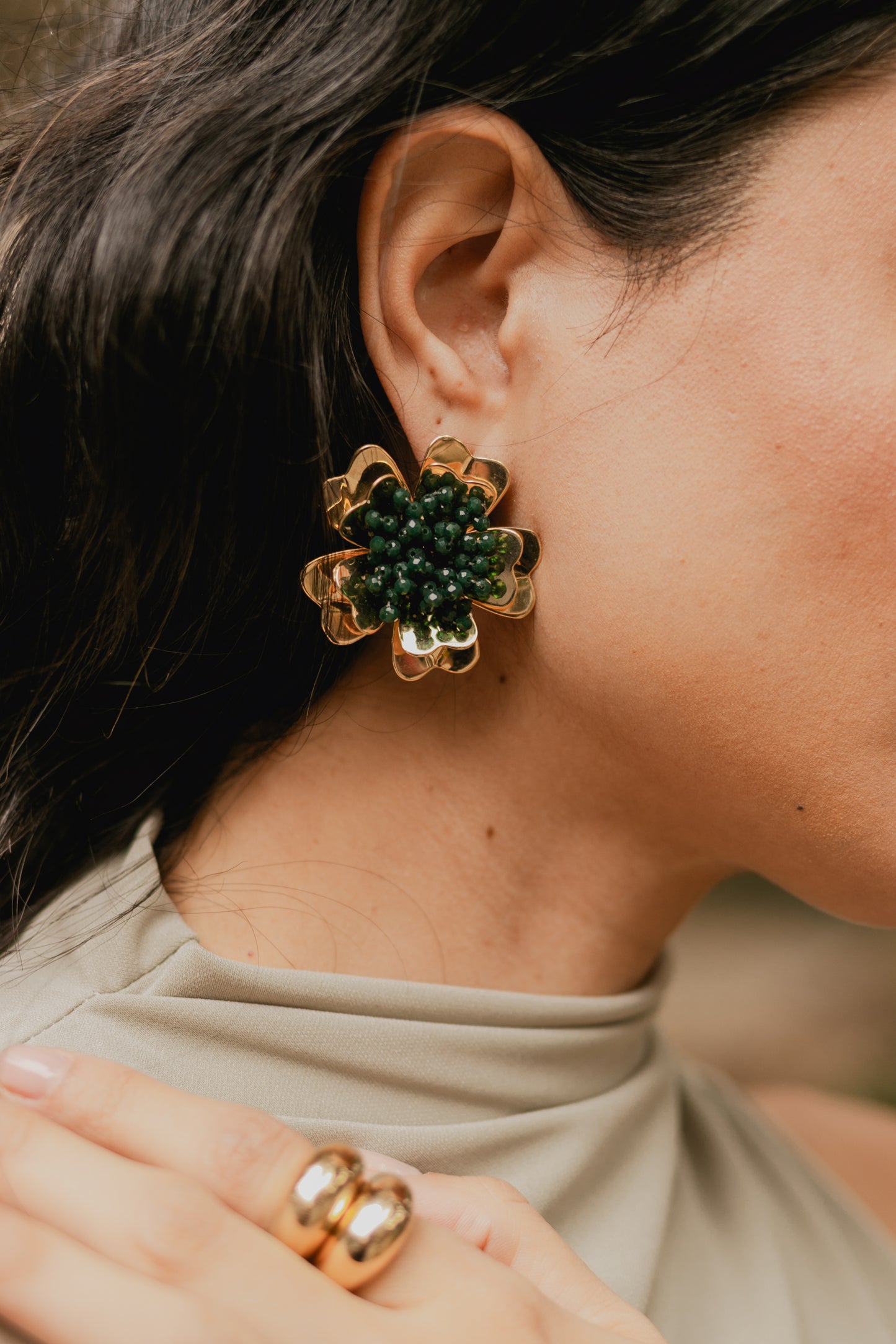 ARETE ZINIA GRANDE- VERDE